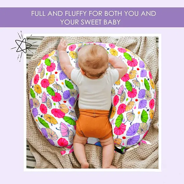 Vparents_Baby_Feeding_And_Arm_Pillow_For_New_Born_Nursing_Pillow_For_Breast_And_Bottle_Feeding_Pillow_Combo(Chunky)