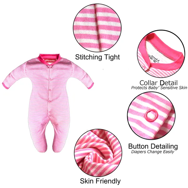 Full_Length_Printed_Baby_Footies_Sleepsuit_Romper_Pack_of_3-(Pink)