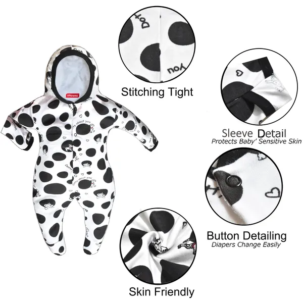 Zoey_Newborn_Baby_Boy's_and_Baby_Girl's_Cotton_Striped_Full_Sleeve_Hooded_Footies_Sleepsuit_Rompers_(Black)_-_Pack_of_2