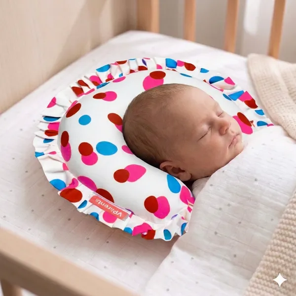 Preemiee_Neck_Support_Soft_Pillow_for_New_Born_Baby_U_Shape_Pillow(Pink)