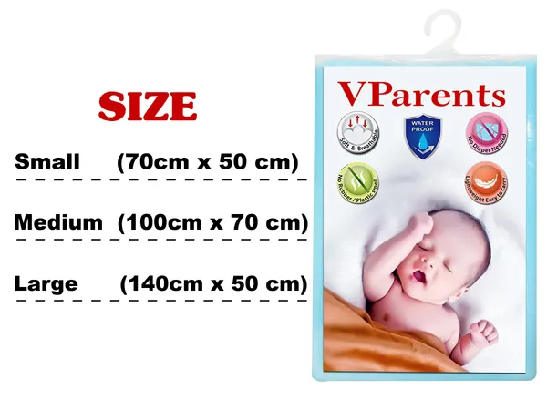 Chubby_Cheeks_Water_Proof_Baby_Bed_Protector_Reusable_Dry_Sheet_(Ferozi,)