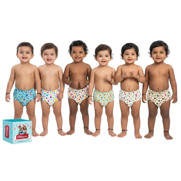 Pack_Of_6_Padded_Underwear_For_Babies_And_Toddlers_With_3_Layers_Of_Cotton_Padding_Potty_Training_Pull_Up_&_Diaper-Free_Time_(6-12_Months)_Lion_Car_Heart_Galaxy_Watermelon_Fruitie