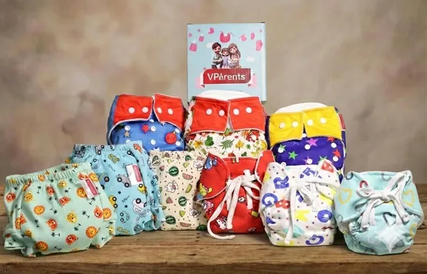 VParents_9_in_1_Combo_of_Padded_Underwear_Nappies_and_Cloth_Diaper_with_insert_for_Diaper-Free_Time_Assorted_Design