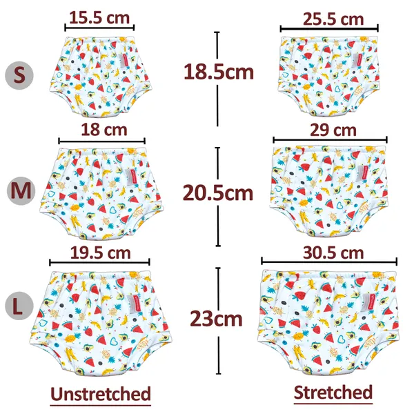 Vparents_Padded_Underwear_For_Babies_And_Toddlers_With_3_Layers_Of_Cotton_Padding_Potty_Training_Pull_Up_&_Diaper-Free_Time(2-3_Years)_Watermelon