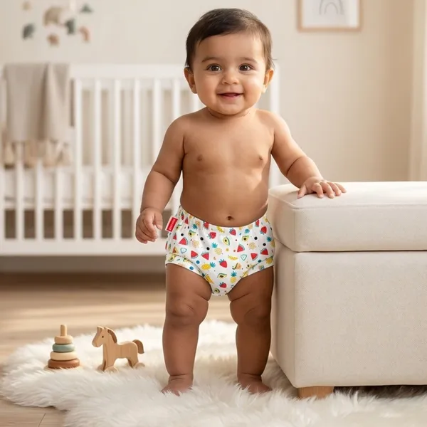 Vparents_Padded_Underwear_For_Babies_And_Toddlers_With_3_Layers_Of_Cotton_Padding_Potty_Training_Pull_Up_&_Diaper-Free_Time(2-3_Years)_Watermelon