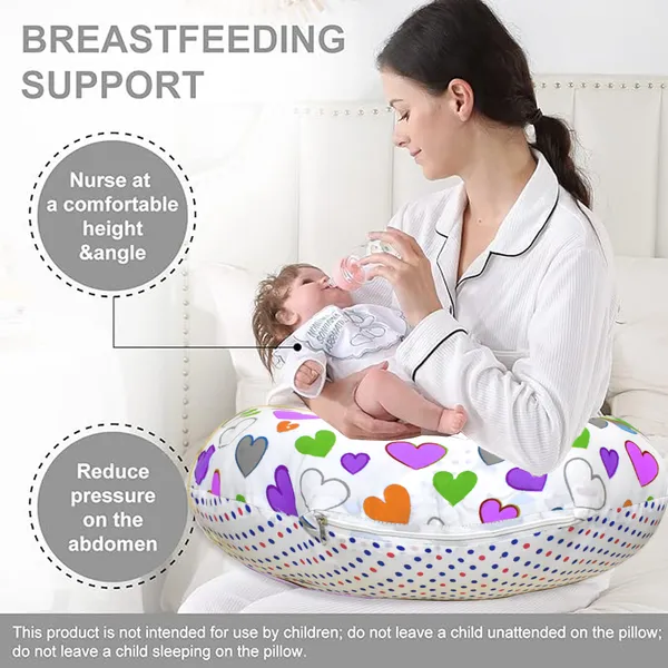 Daisy_Multipurpose_Baby_Feeding_Nursing_Cum_Maternity_Pillow_for_New_Born_(Purple)