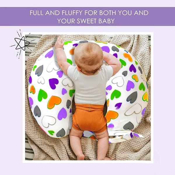 Daisy_Multipurpose_Baby_Feeding_Nursing_Cum_Maternity_Pillow_for_New_Born_(Purple)