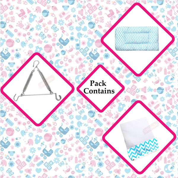 Cherub_Baby_Swing_Cradle_with_Mosquito_Net_and_Spring_(Blue)