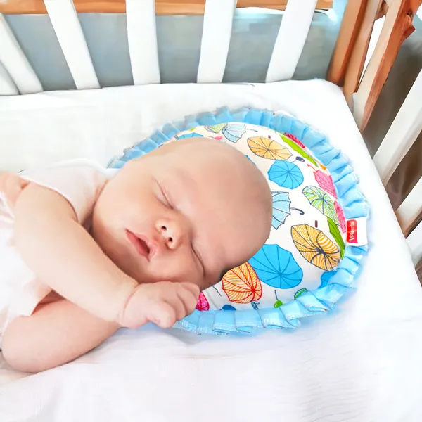 VParents_Chunky_Neck_Support_Soft_Pillow_for_New_Born_Baby_U_Shape_Pillow_(Blue)