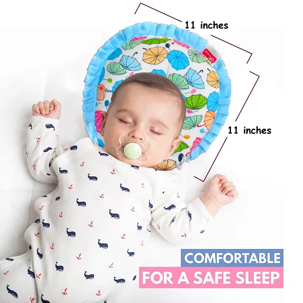 VParents_Chunky_Neck_Support_Soft_Pillow_for_New_Born_Baby_U_Shape_Pillow_(Blue)