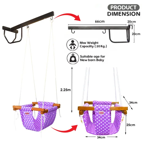 Toddler_swing_for_Kids_Indoor_Outdoor|jhula_for_kids|Baby_Garden_Swing_with_window_Hanging_metal_rod_(8_Months_to_3_Years)_(Up_to_15_kg)