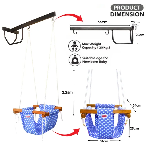 Toddler_swing_for_Kids_Indoor_Outdoor|jhula_for_kids|Baby_Garden_Swing_with_window_Hanging_metal_rod_(8_Months_to_3_Years)_(Up_to_15_kg)