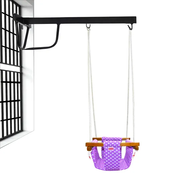 Toddler_swing_for_Kids_Indoor_Outdoor|jhula_for_kids|Baby_Garden_Swing_with_window_Hanging_metal_rod_(8_Months_to_3_Years)_(Up_to_15_kg)