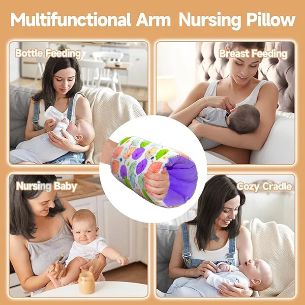 Vparents_Baby_Feeding_And_Arm_Pillow_For_New_Born_Nursing_Pillow_For_Breast_And_Bottle_Feeding_Pillow_Combo(Chunky)