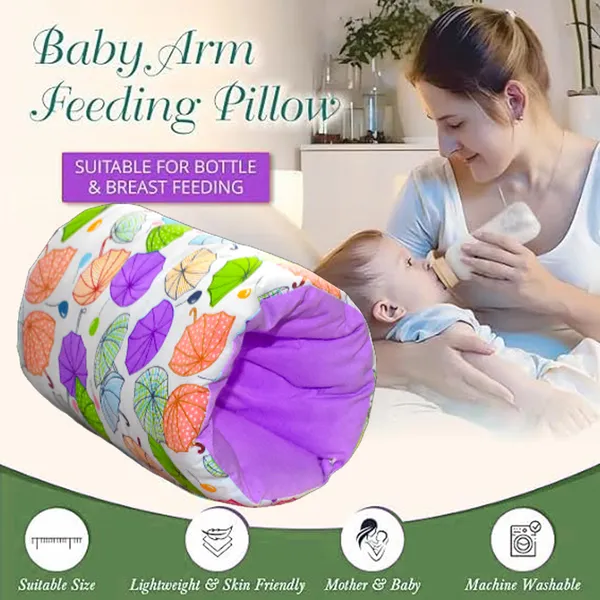 Vparents_Baby_Feeding_And_Arm_Pillow_For_New_Born_Nursing_Pillow_For_Breast_And_Bottle_Feeding_Pillow_Combo(Chunky)