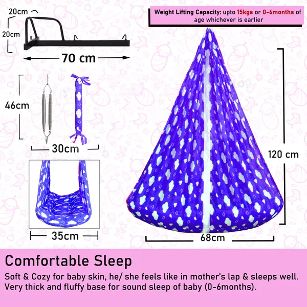 Sunny_Baby_Swing_Cradle_with_Mosquito_net_Spring_and_Metal_Window_Cradle_Hanger_(Blue)