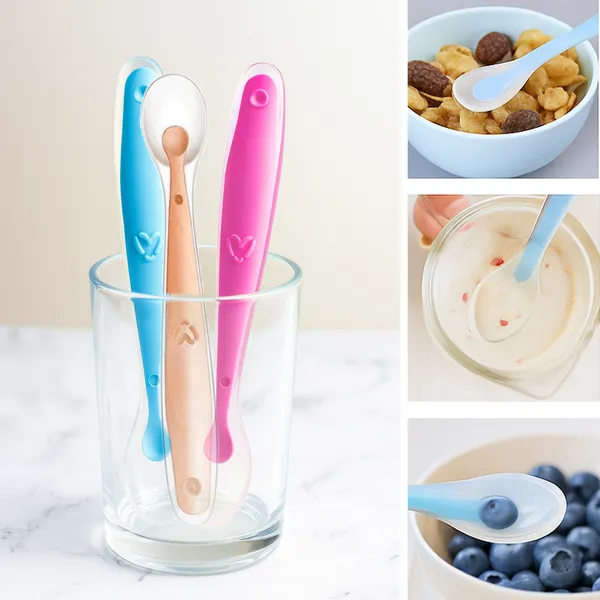 VParents_Baby_Feeding_Spoon_Set_Of_3_With_Ultra_Supple_100%_Silicone_Tip,Bpa_Free_Material_With_Food_Grade_Silicone_Tip,Self_Feeding_Utensil,Baby_Weaning_Spoon_For_Kids_4_Months+_(Multicolour)
