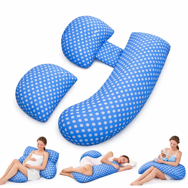 VParents_Pregnancy_Pillow_for_Women,_Soft_Maternity_Pillows_for_Pregnancy_Sleeping,_Support_for_Back,_Belly,_HIPS,_Legs,_Maternity_Pillow_with_Detachable_and_Adjustable_Pillow_Cover