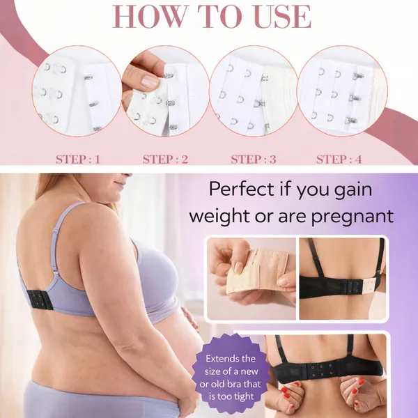 VParents_Women's_Bra_Extenders_2_Hook_Comfortable_Stretchy_Bra_Extension_Strap_maternity_pack_of_3_(Black,_White,_Nude)