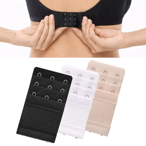 VParents_Women's_Bra_Extenders_3_Hook_Comfortable_Stretchy_Bra_Extension_Strap_maternity_pack_of_3_(Black,_White,_Nude)