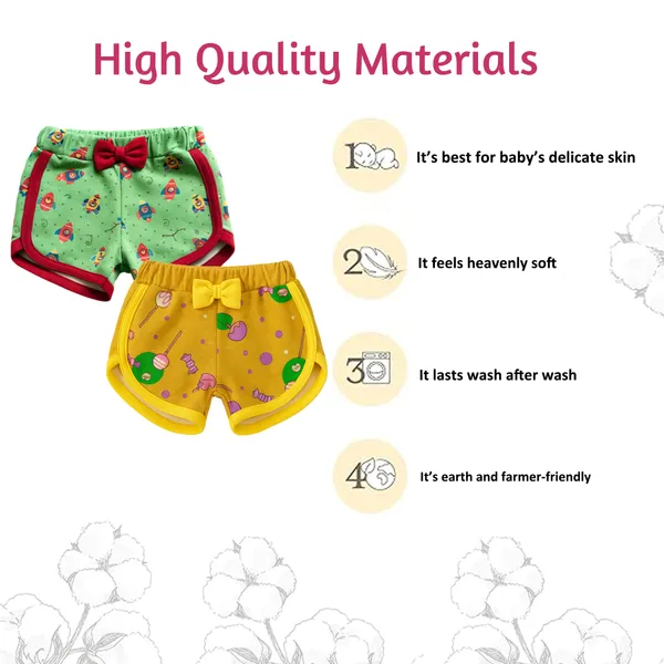 VParents_cotton_Girls_baby_Shorts_for_infant_and_toddler_Printed_Set_of_4_-_Multi-Coloured_-Assorted_Design_