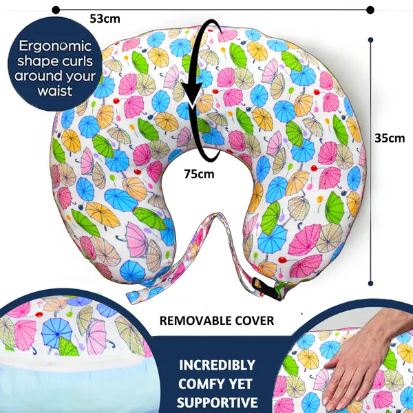 Vparents_Baby_Feeding_And_Arm_Pillow_For_New_Born_Nursing_Pillow_For_Breast_And_Bottle_Feeding_Pillow_Combo(Chunky)