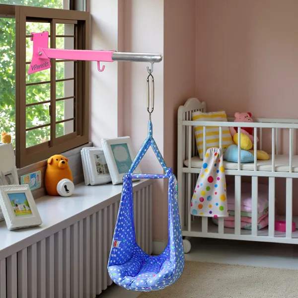 Window_Baby_Cradle_cot_Metal_Hanger_adjustable_and_folable