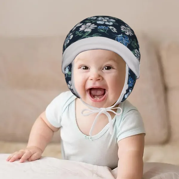 Vparents_Cotton_Cap_For_New_Born_Baby_Baby_Boy&Girl_(0-6_Months)-Pack_Of_3_Multicolor