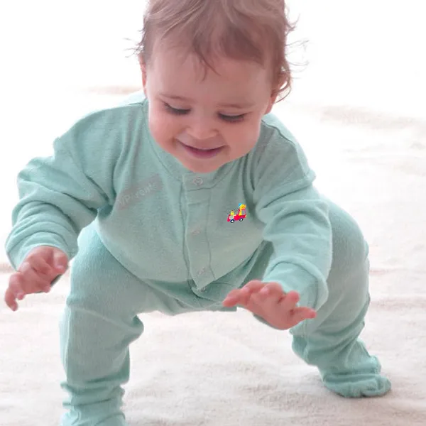Full_Length_Printed_Baby_Footies_Sleepsuit_Romper_Pack_of_3-(Green)