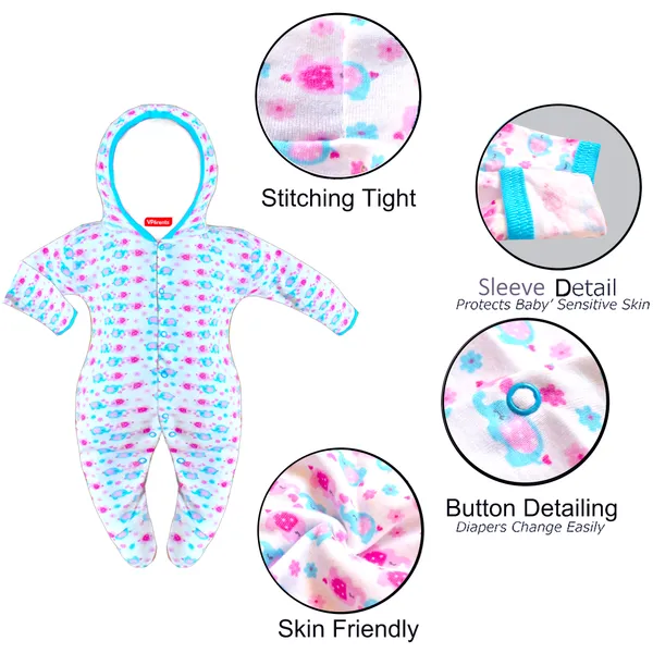 Zoey_Hooded�Full_Sleeve_Cotton_Baby_Footies_Sleepsuit_Rompers_for_Baby_Boys_and_Baby_Girls_Pack_of_2_(New_Born,_Ferozi)