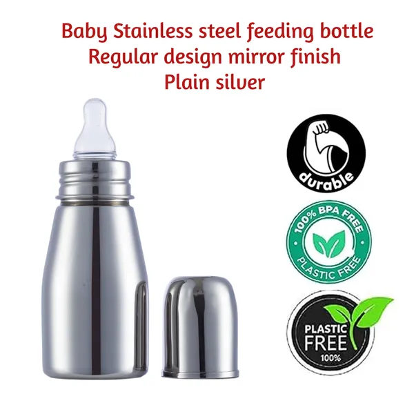 Grade_304_Bullet_Stainless_Steel_Baby_Feeding_Bottle_-_200ml
