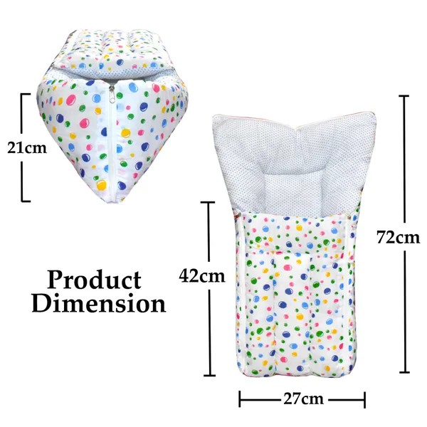 BlueBellbaby_4_Piece_Bedding_Set_with_Pillow_and_Bolsters_Sleeping_Bag_and_Bedding_Set_and_Feeding_Pillow_Combo_(Blue)