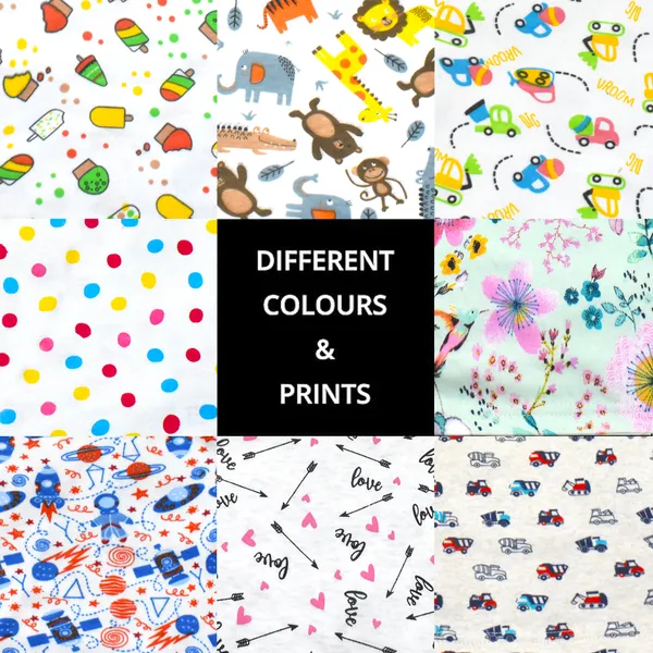 Vparents_Full_Sleeves_Cotton_New_Born_Baby_Boy's_&_Baby_Girls_Jabla_-Multicolour_-_Pack_Of_4_Assorted_Design_(0-3_Months)