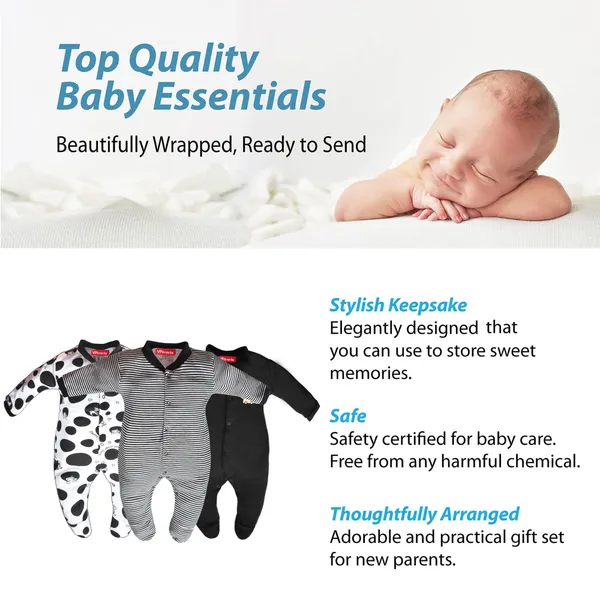 Full_Length_Printed_Baby_Footies_Sleepsuit_Romper_Pack_of_3-(Black)