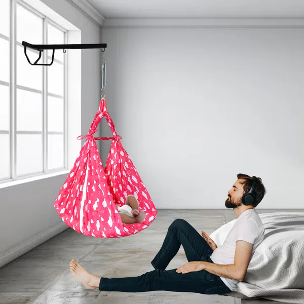 Sunny_Baby_Swing_Cradle_with_Mosquito_net_Spring_and_Metal_Window_Cradle_Hanger_(Pink)