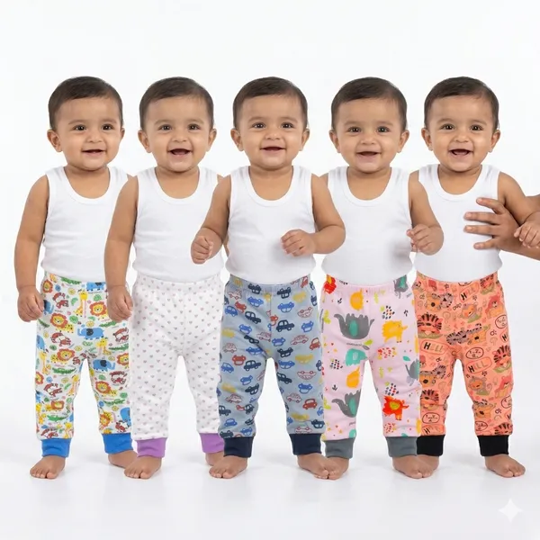 Cotton_Pajama_Track_Pants_for_Boys_and_Girls_Regular_Fit_Loose_Fit_Track_pack_of_5_(12-18_months)_Multicolor_Designs