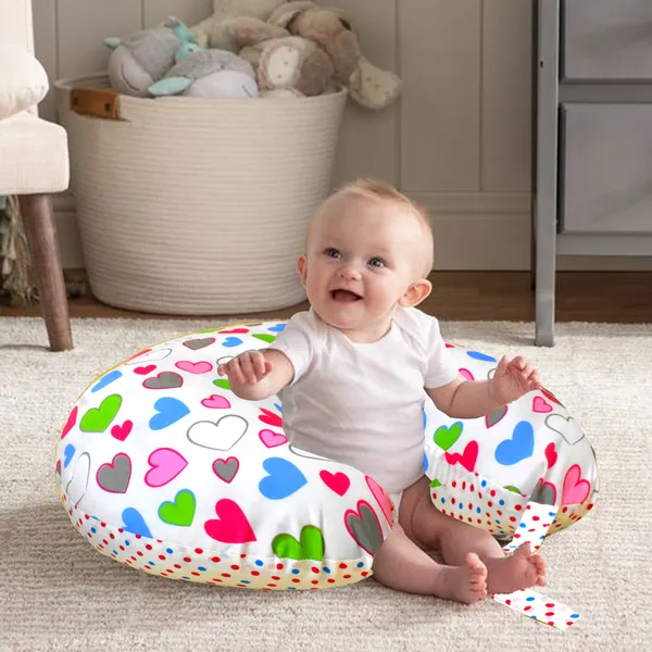 Daisy_Multipurpose_Baby_Feeding_Nursing_Cum_Maternity_Pillow_for_New_Born_(Pink)