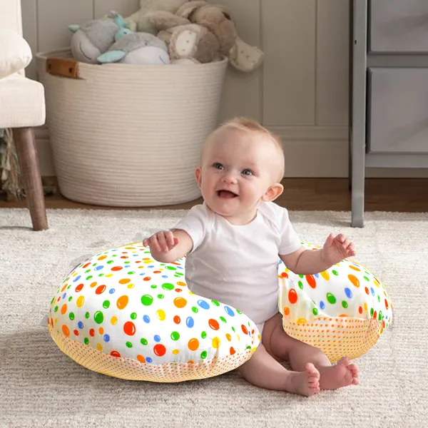 Bluebell_Multipurpose_Baby_Feeding_Nursing_Cum_Maternity_Pillow_for_New_Born_(Green)