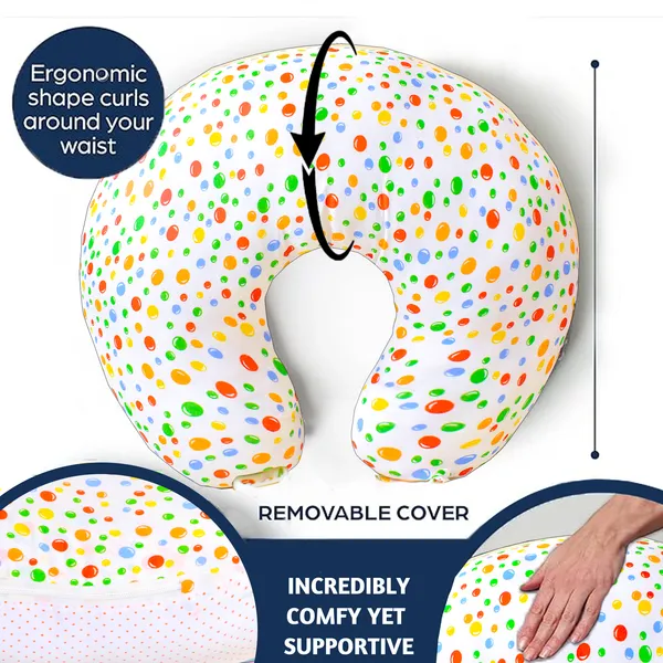 Bluebell_Multipurpose_Baby_Feeding_Nursing_Cum_Maternity_Pillow_for_New_Born_(Green)