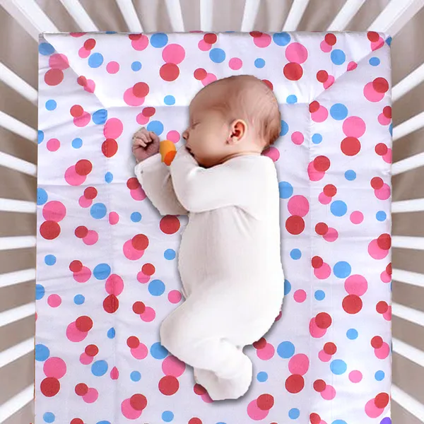 Preemiee_New_Born_Baby_Godadi_Soft_Cotton_Baby_Godi_Godari|Baby_Bed|Crib_Sheet|Bedding_Set_Blue_And_Pink
