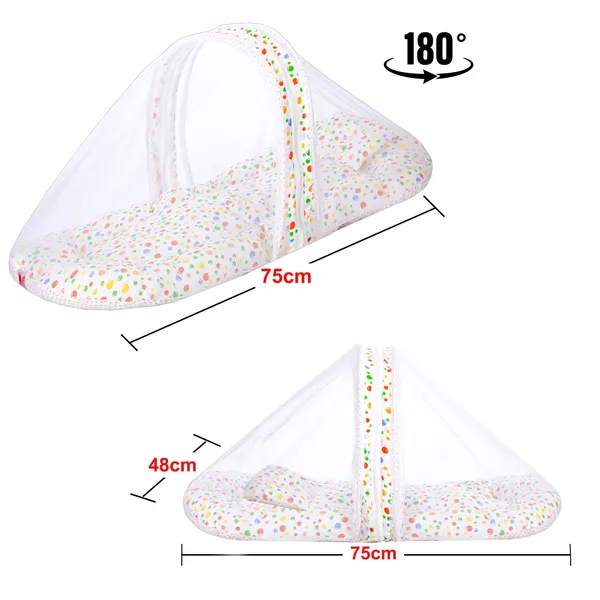 Bluebell_Baby_Bedding_Set_with_Mosquito_net_and_Pillow_(Green)