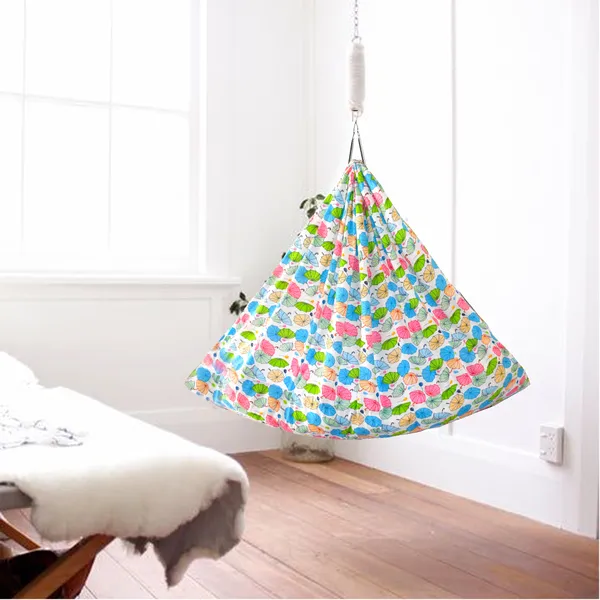 Blue_Chunky_Baby_Swing_Cradle_With_Spring_&_Metal_Window_Cradle_Hanger