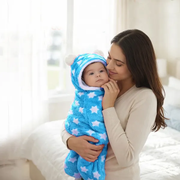 VParents__3-in-1_Soft_Hooded_Baby_Blanket_Wrapper_-0-6_Months_Swaddle_for_New_Born_Sleeping_Bag_Gift