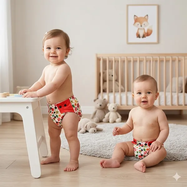 Flower_Print_Reusable_and_Adjustable_Cloth_Diapers_With_ulta_absorbent_Insert_with_5_layers-_washable_(Pack_of_2)_(FLower)