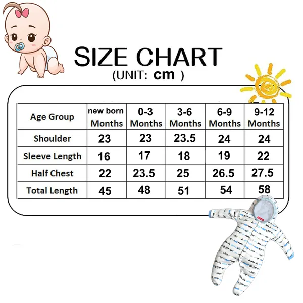 Zoey_Baby_Boy's_and_Baby_Girl's_Cotton_Striped_Hooded_Full_Sleeve_Footies_Sleepsuit_Rompers_for(Blue)_Pack_of_2
