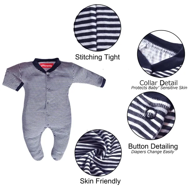 Full_Length_Printed_Baby_Footies_Sleepsuit_Romper_Pack_of_3-(Royal_Blue)