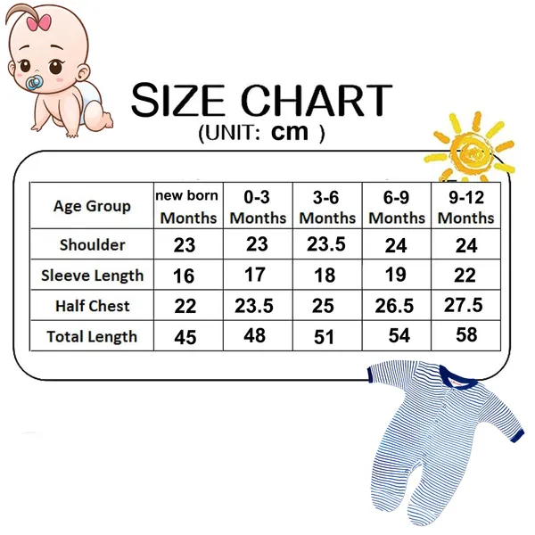 Full_Length_Printed_Baby_Footies_Sleepsuit_Romper_Pack_of_3-(Royal_Blue)
