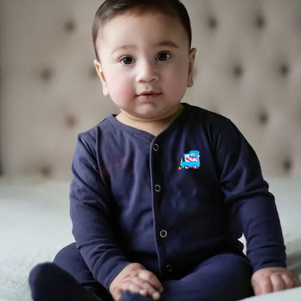 Full_Length_Printed_Baby_Footies_Sleepsuit_Romper_Pack_of_3-(Royal_Blue)