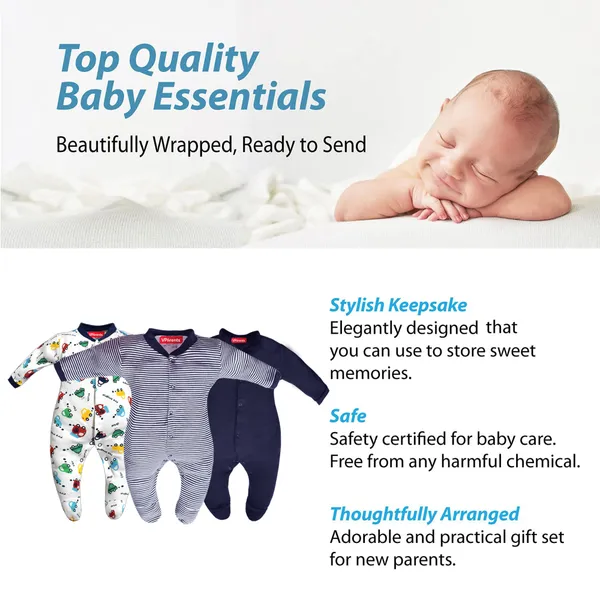 Full_Length_Printed_Baby_Footies_Sleepsuit_Romper_Pack_of_3-(Royal_Blue)