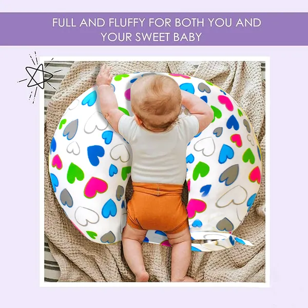 VParents_Daisy_Multipurpose_Baby_Feeding_Nursing_Cum_Maternity_Pillow_for_New_Born_(Blue)